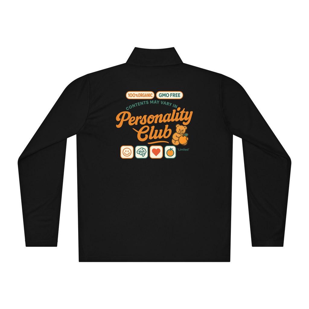 Bold Personality Performance Quarter Zip Up Jacket