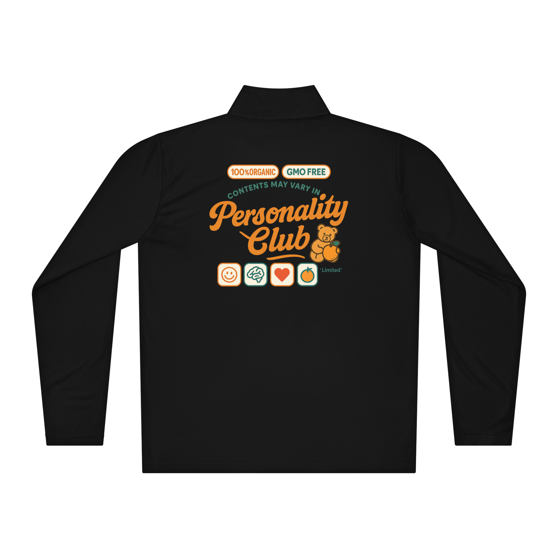 Bold Personality Performance Quarter Zip Up Jacket