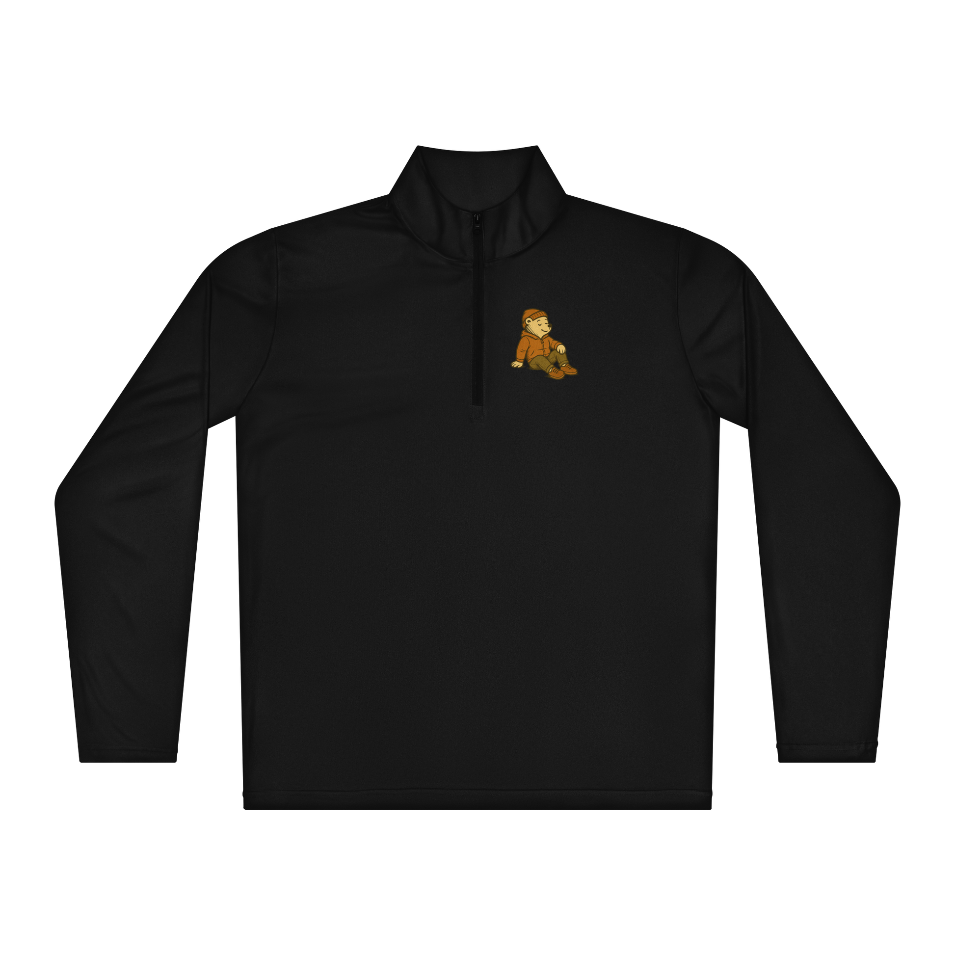 Bold Personality Performance Quarter Zip Up Jacket