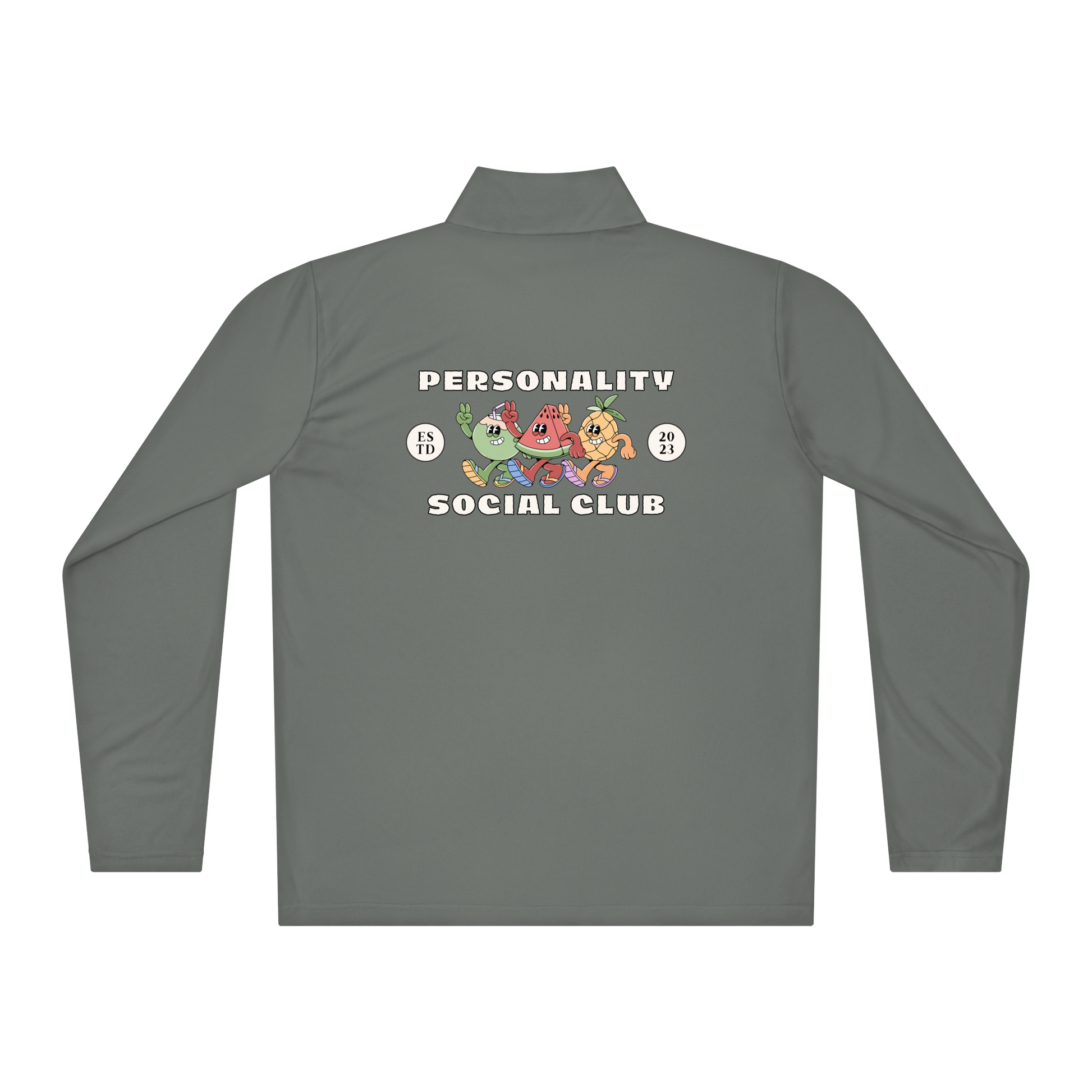 Men's Personality Run Club Performance quarter zip up jacket