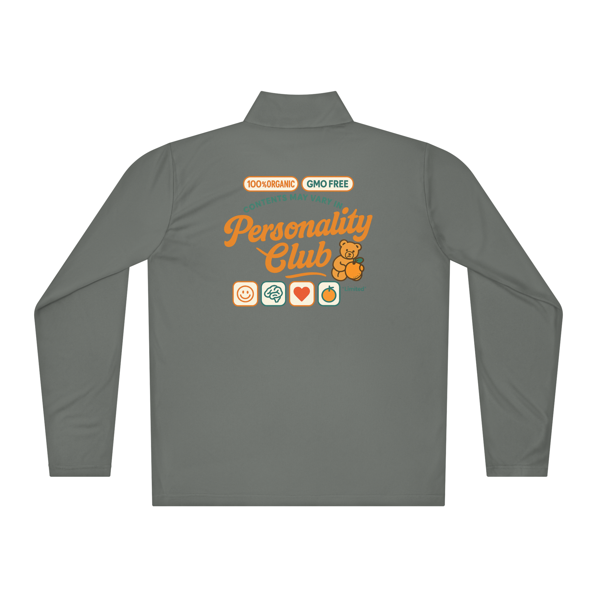 Bold Personality Performance Quarter Zip Up Jacket