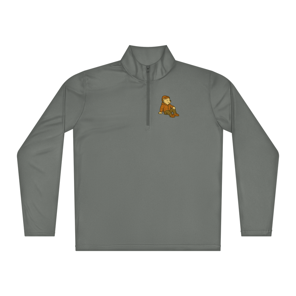 Bold Personality Performance Quarter Zip Up Jacket