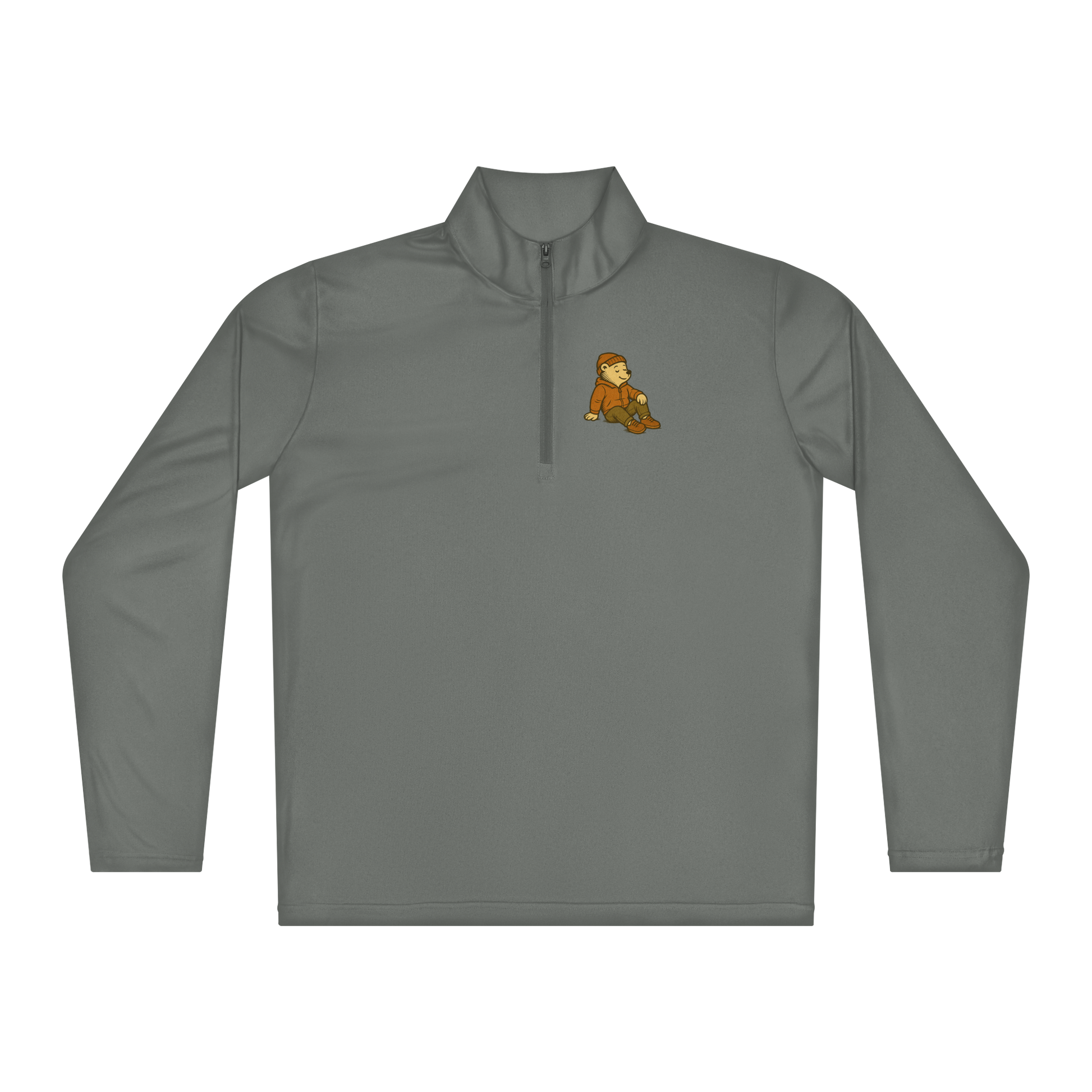 Bold Personality Performance Quarter Zip Up Jacket