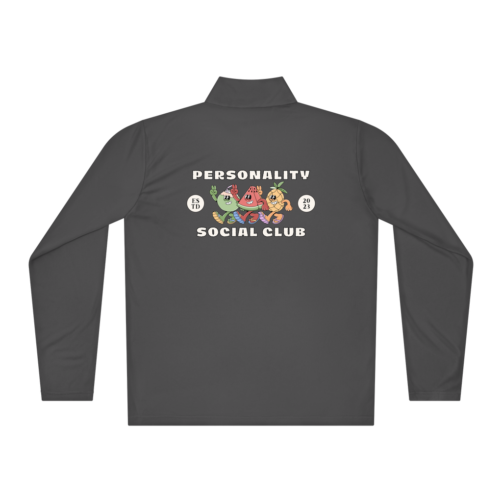 Men's Personality Run Club Performance quarter zip up jacket