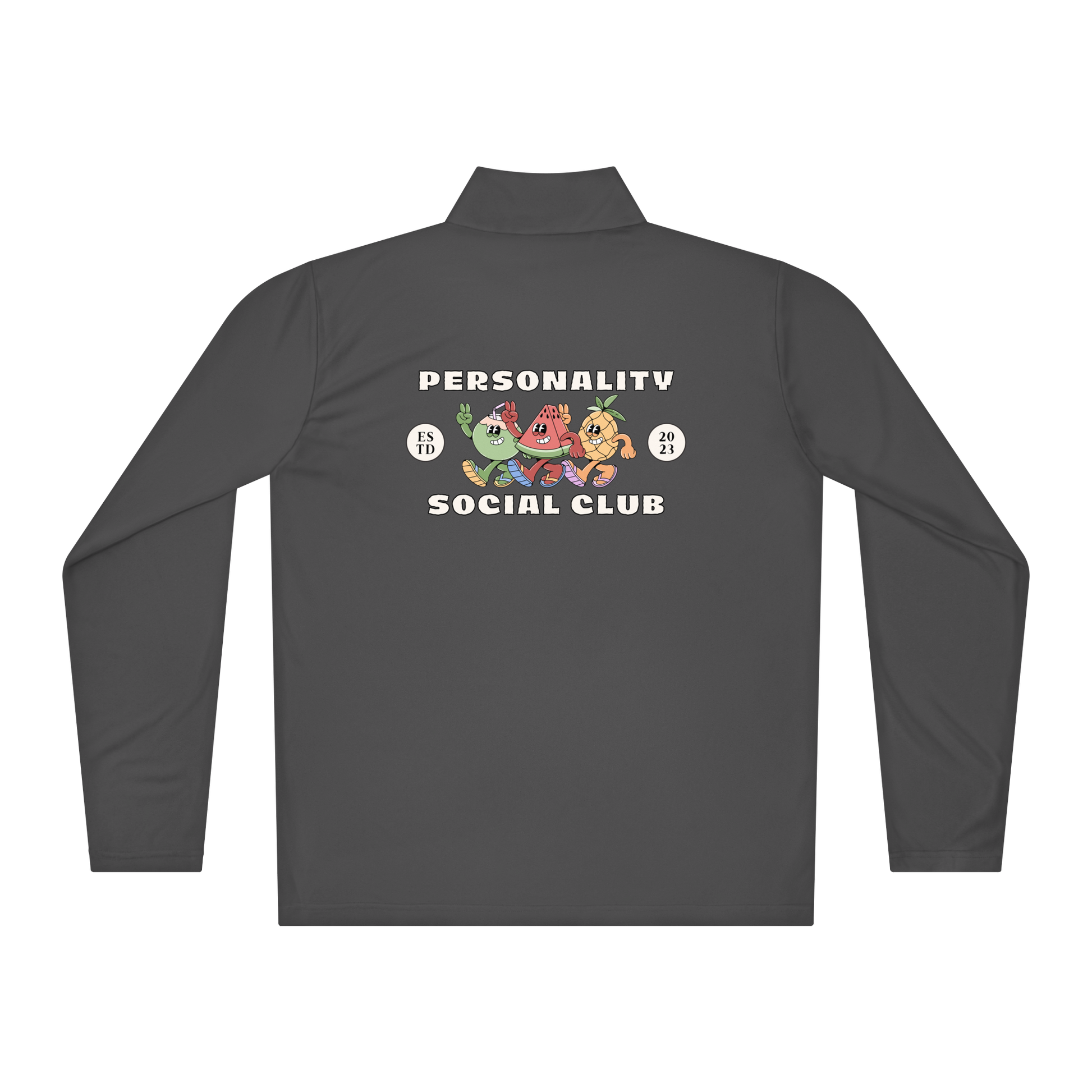 Men's Personality Run Club Performance quarter zip up jacket
