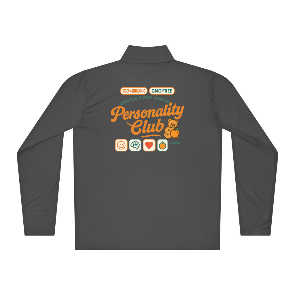 Bold Personality Performance Quarter Zip Up Jacket