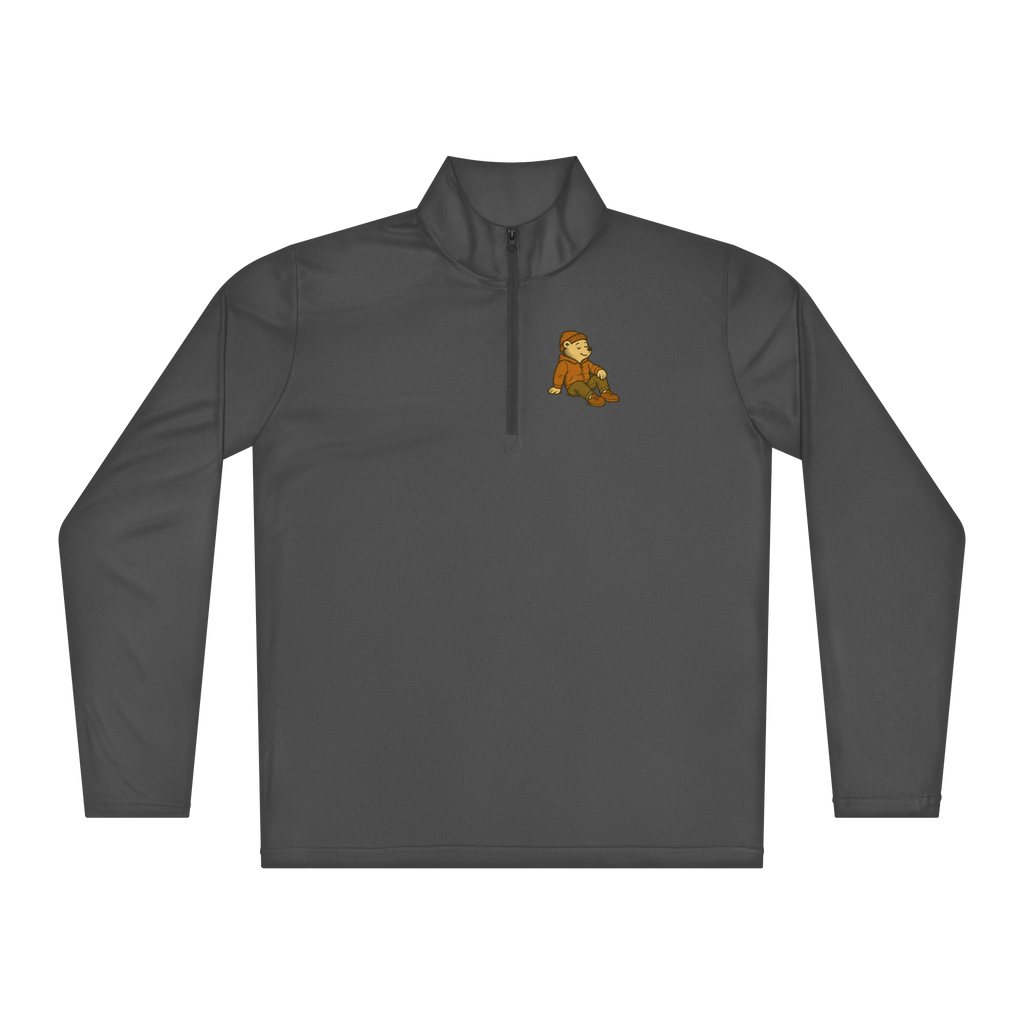 Bold Personality Performance Quarter Zip Up Jacket