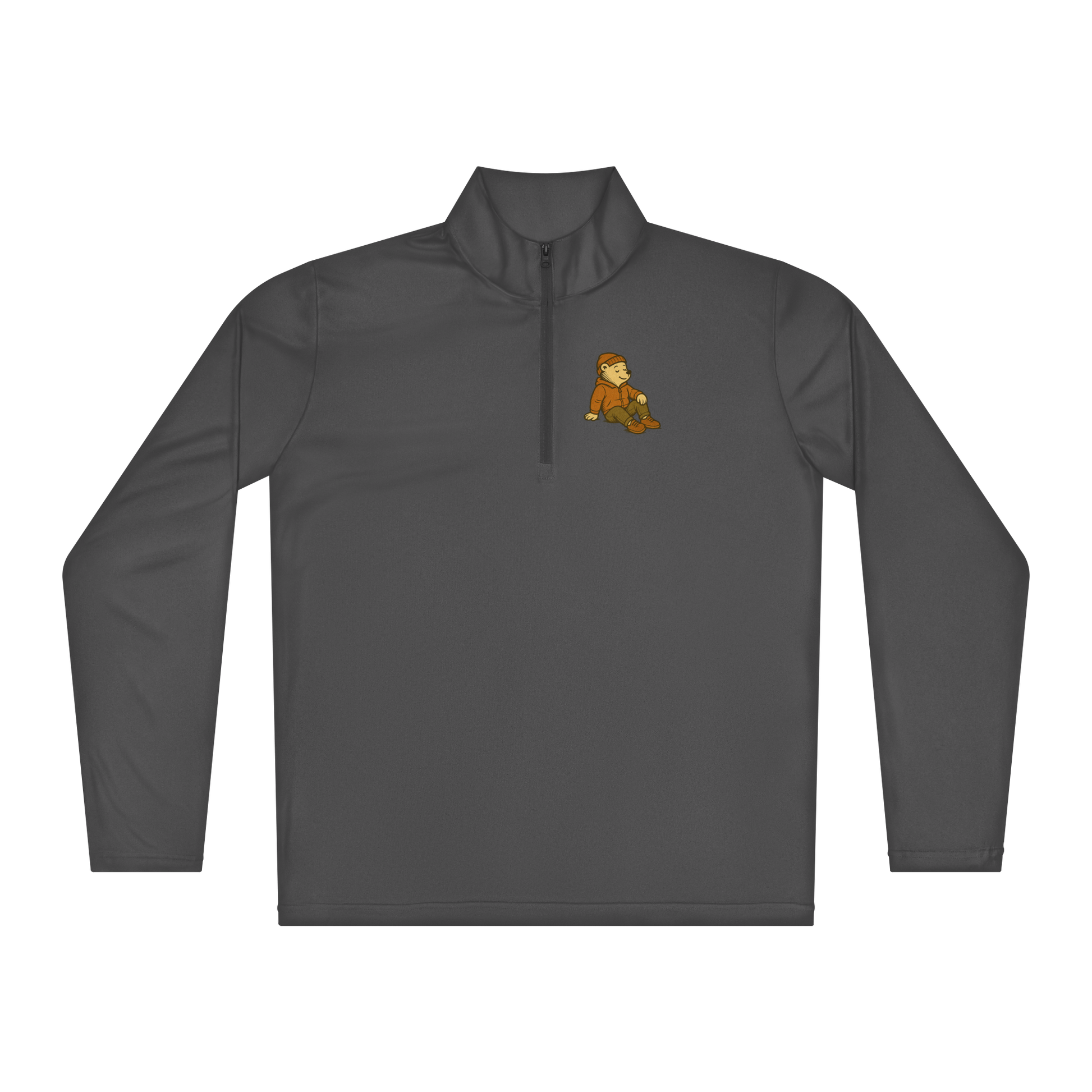 Bold Personality Performance Quarter Zip Up Jacket