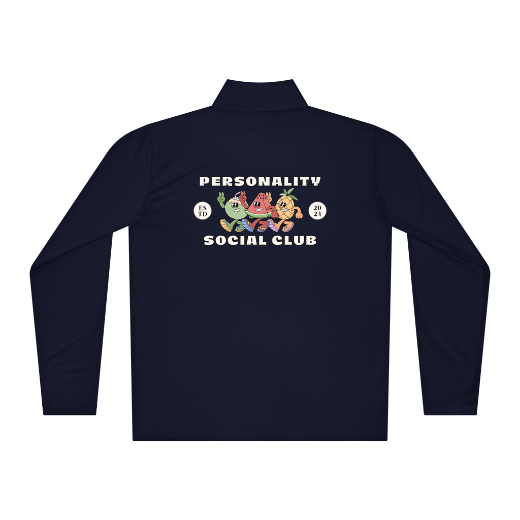 Men's Personality Run Club Performance quarter zip up jacket