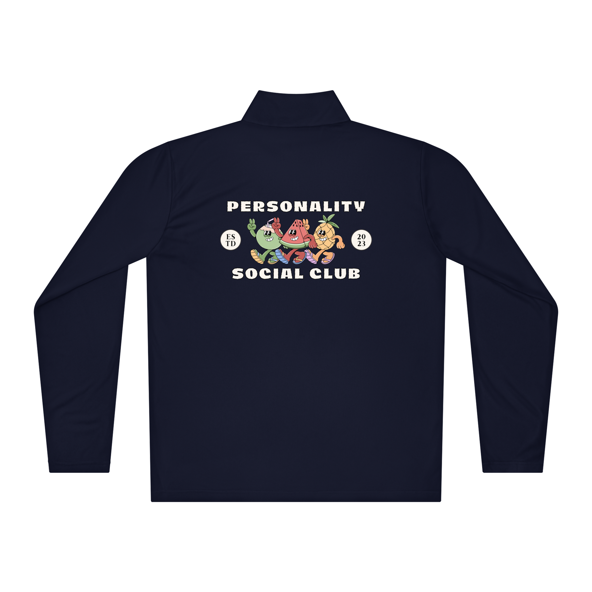 Men's Personality Run Club Performance quarter zip up jacket