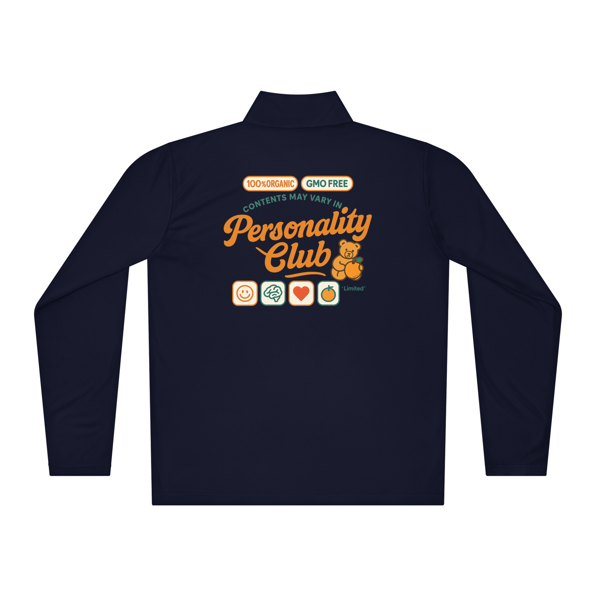 Bold Personality Performance Quarter Zip Up Jacket