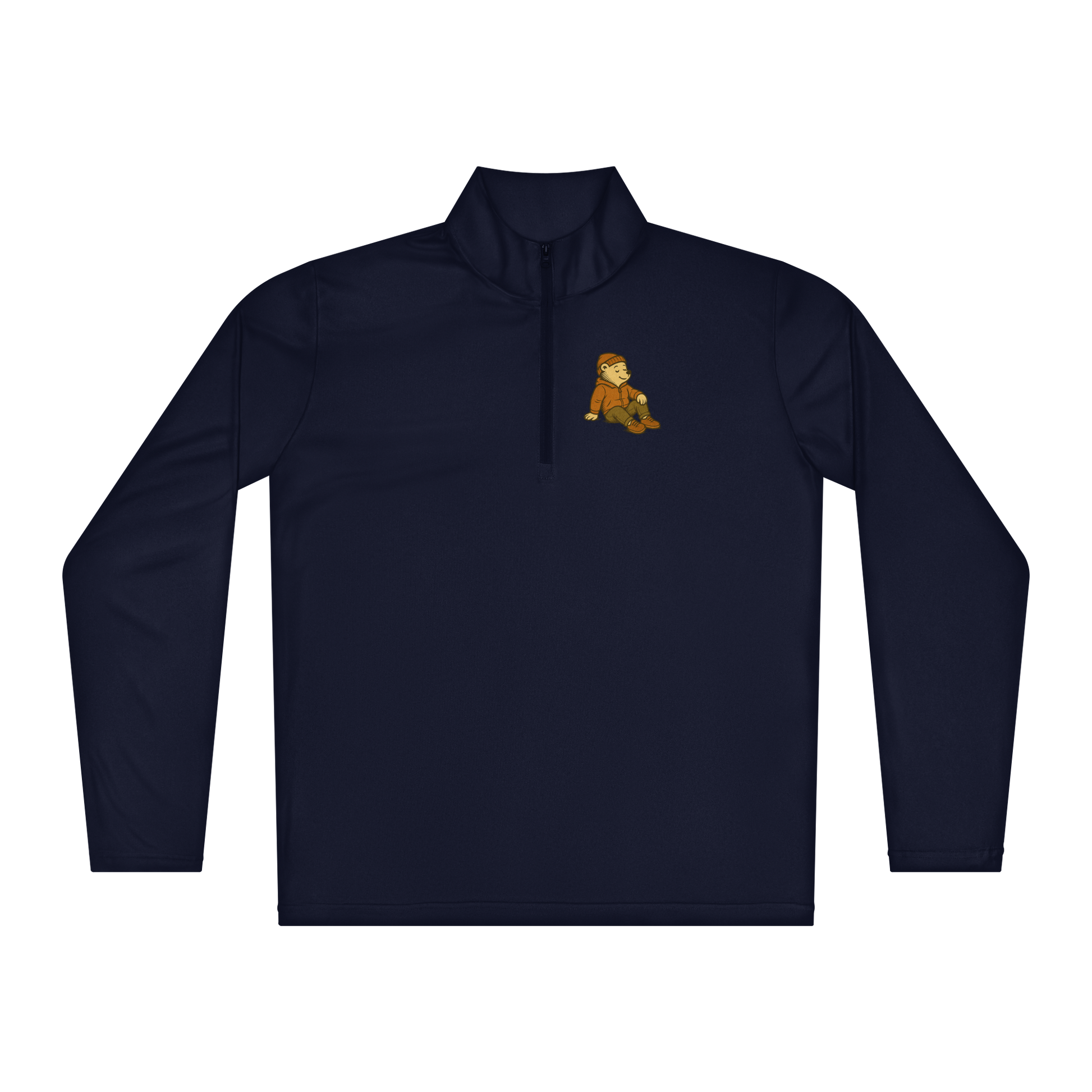 Bold Personality Performance Quarter Zip Up Jacket