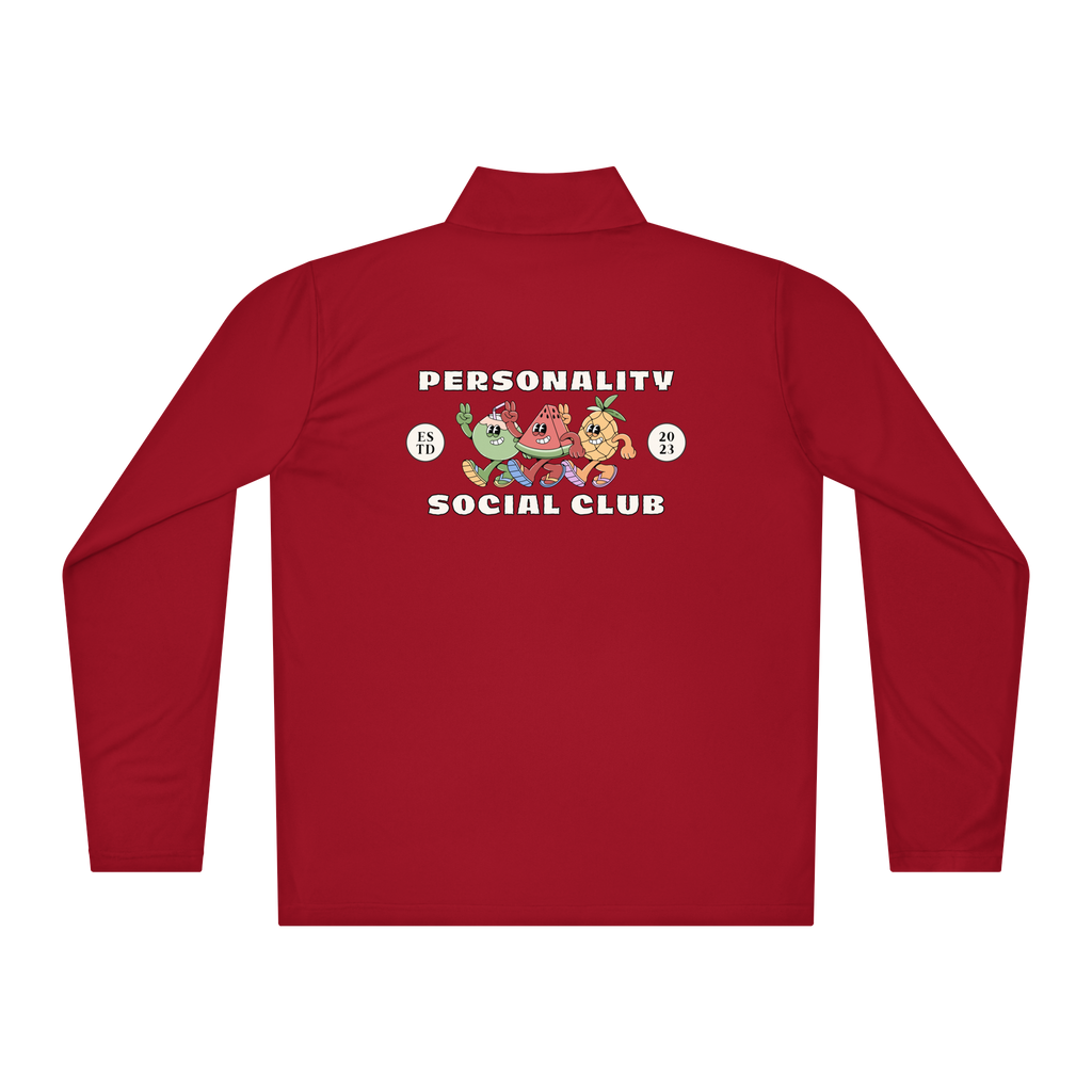 Men's Personality Run Club Performance quarter zip up jacket