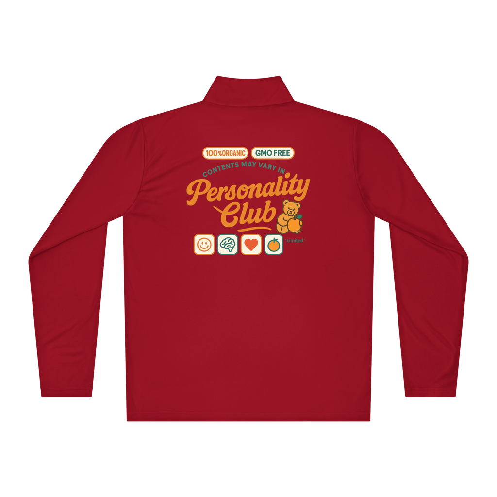 Bold Personality Performance Quarter Zip Up Jacket