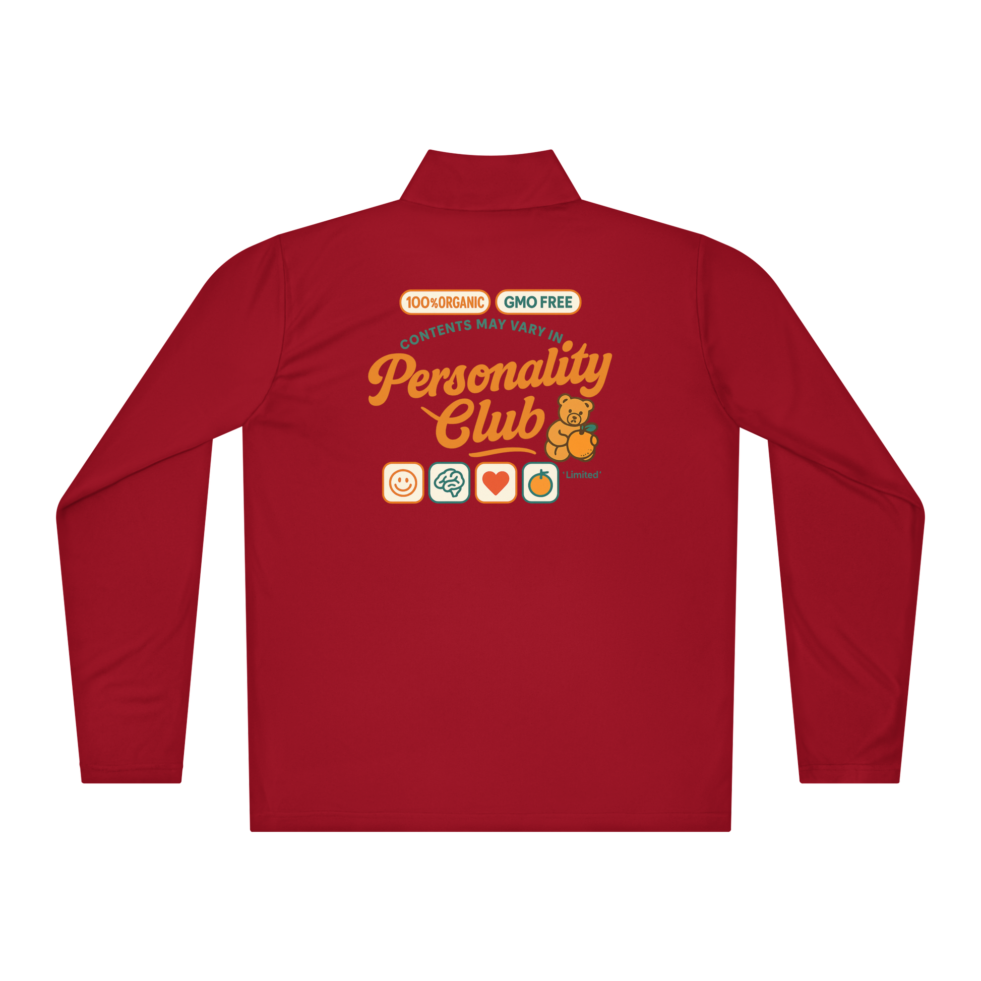 Bold Personality Performance Quarter Zip Up Jacket