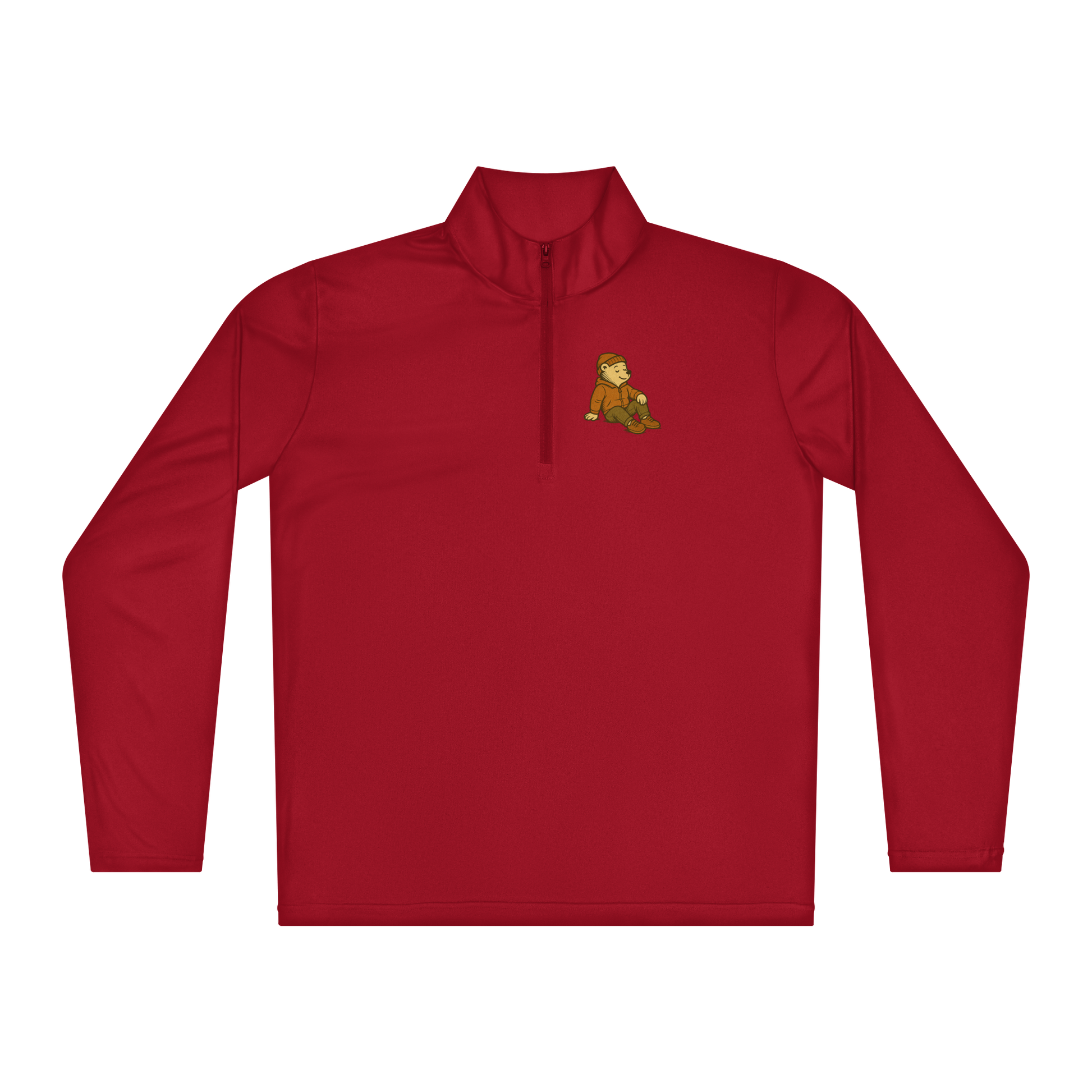 Bold Personality Performance Quarter Zip Up Jacket