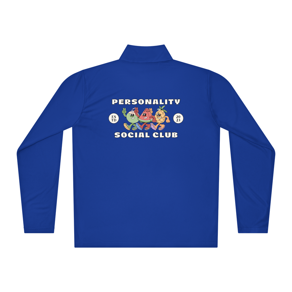Men's Personality Run Club Performance quarter zip up jacket