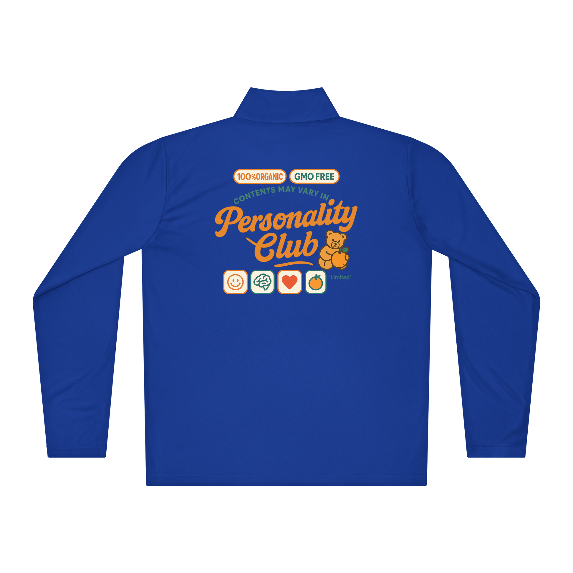 Bold Personality Performance Quarter Zip Up Jacket