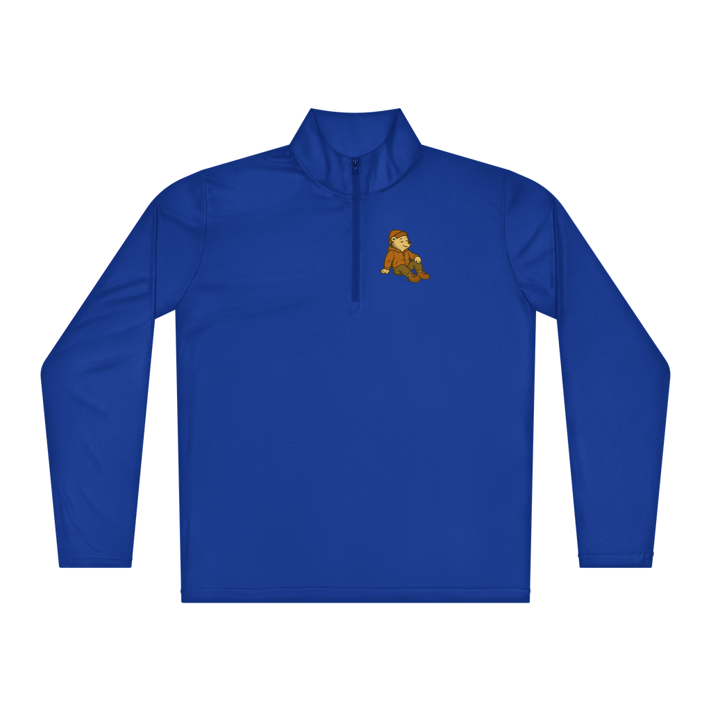 Bold Personality Performance Quarter Zip Up Jacket