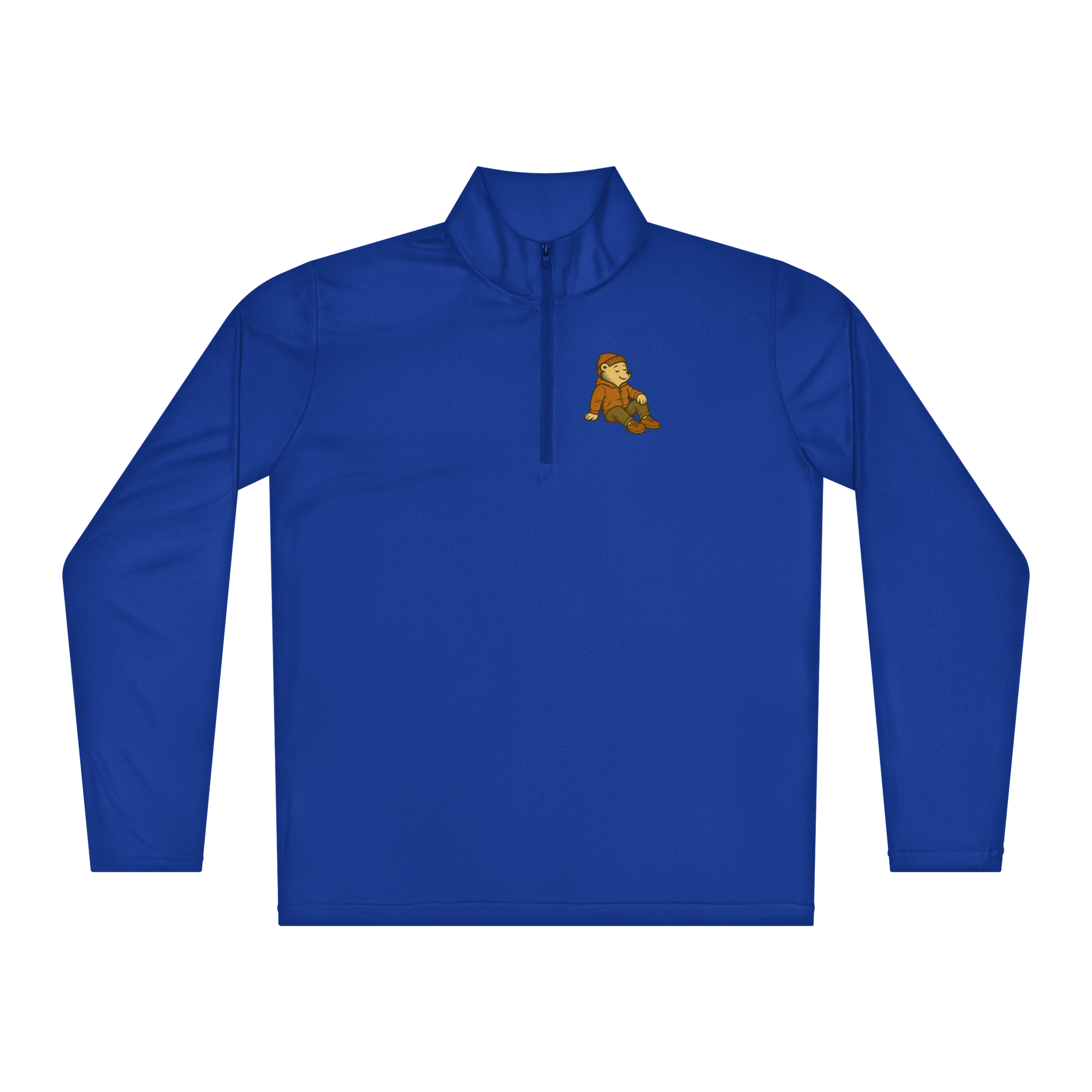 Bold Personality Performance Quarter Zip Up Jacket