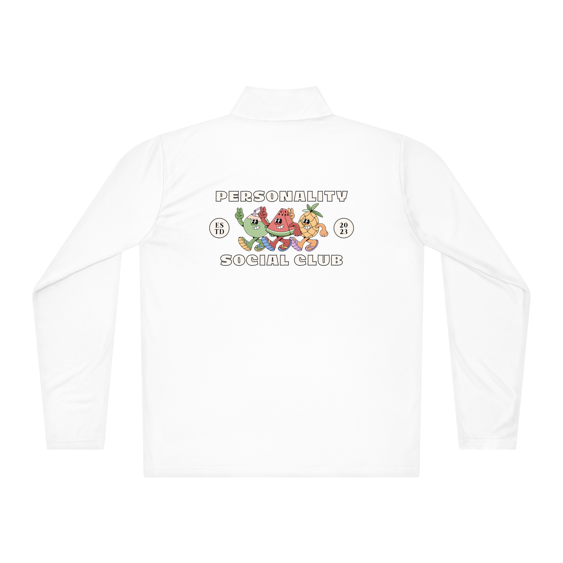 Men's Personality Run Club Performance quarter zip up jacket