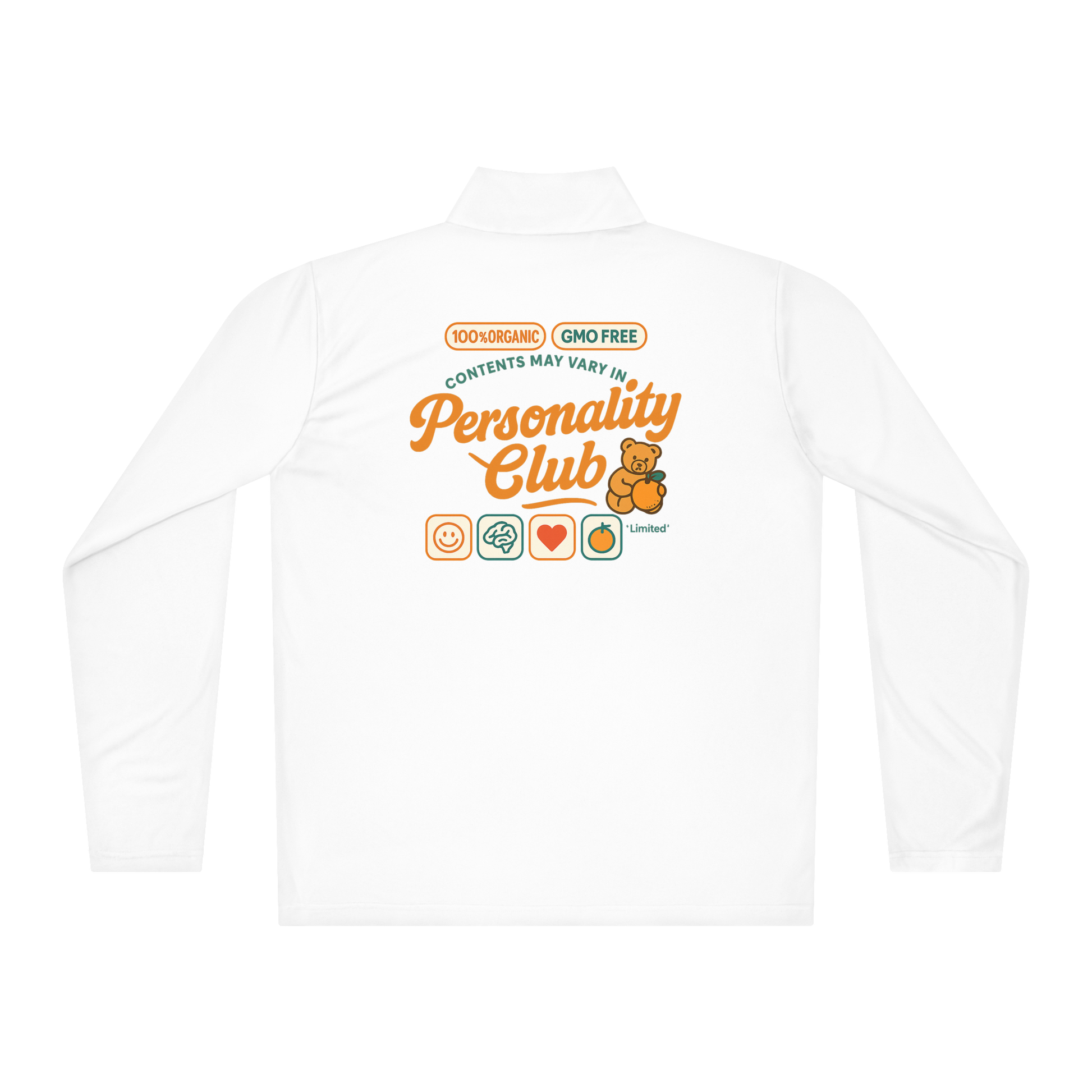 Bold Personality Performance Quarter Zip Up Jacket