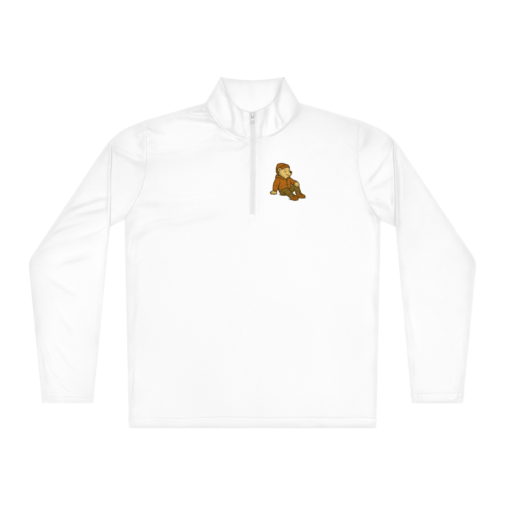 Bold Personality Performance Quarter Zip Up Jacket
