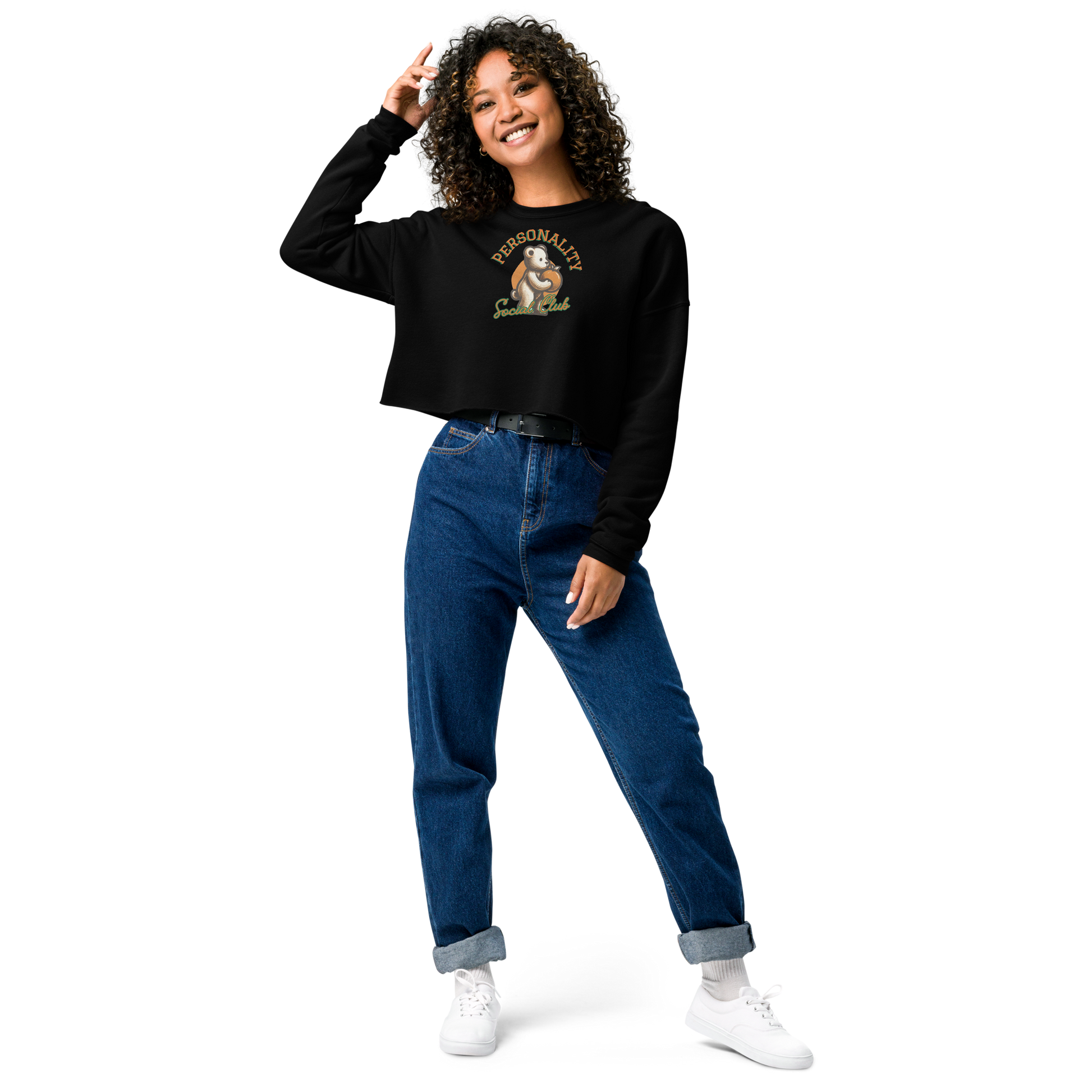 '23 Classic Personality Cropped Sweater