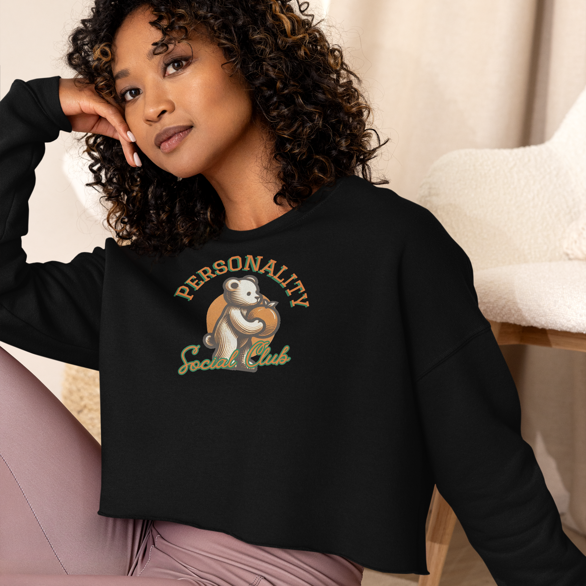 '23 Classic Personality Cropped Sweater