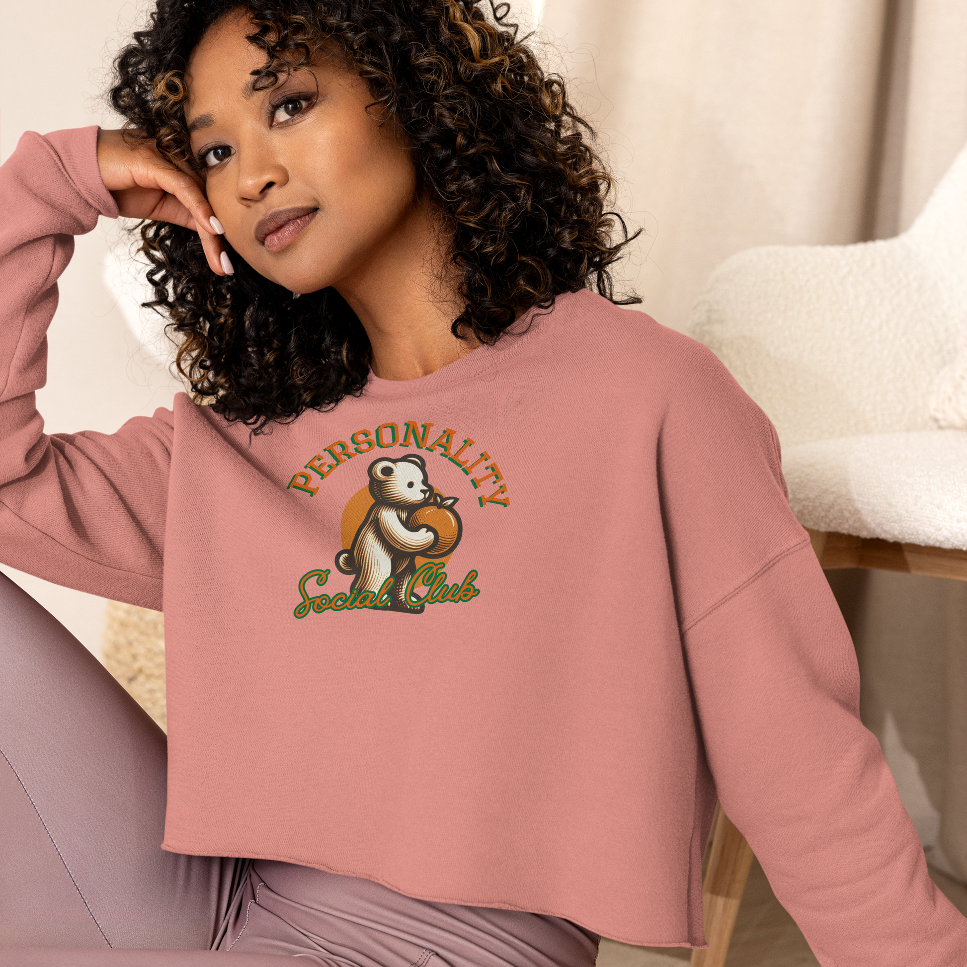 '23 Classic Personality Cropped Sweater